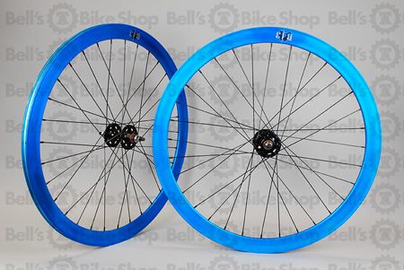 Velocity B43 Track Wheels BLUE Black Fixed Gear B 43 072774725526 