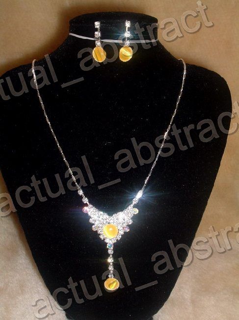 wholesale 24pcs Czech rhinestone costume necklace sets  