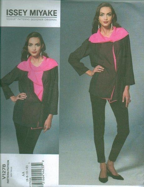 Vogue Issey Miyake Designer Original Sewing Pattern Misses Size Your 