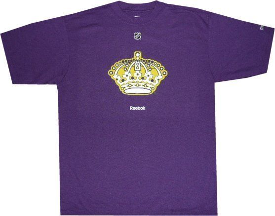 Los Angeles Kings Reebok Vintage Pro Style Purple Throwback Shirt 