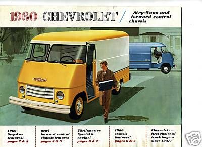 1960 Chevrolet Step Van dealer brochure  
