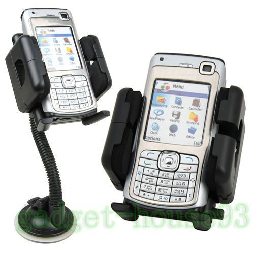 UNIVERSAL CAR MOUNT WINDSHIELD CRADLE HOLDER FOR CELL PHONE IPHONE 3Gs 