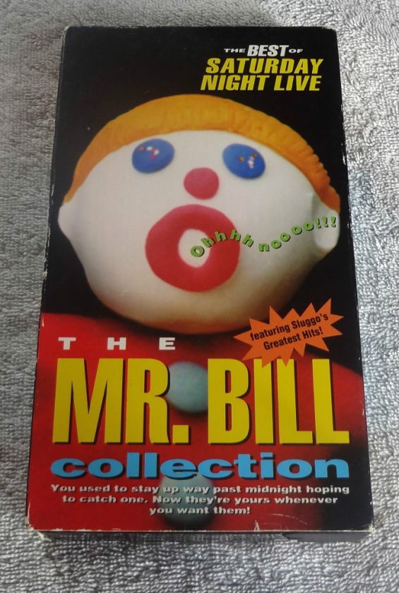   Best Of Saturday Night Live The Mr. Bill Collection VHS Sluggo Mr Hand