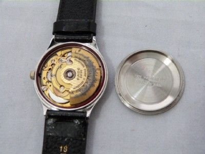 Vintage Rado Voyager Automatic 17 Jewel Mens Watch  