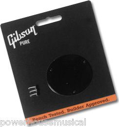 GIBSON® GUITAR SWITCHPLATE COVER LES PAUL BLACK *NEW*  