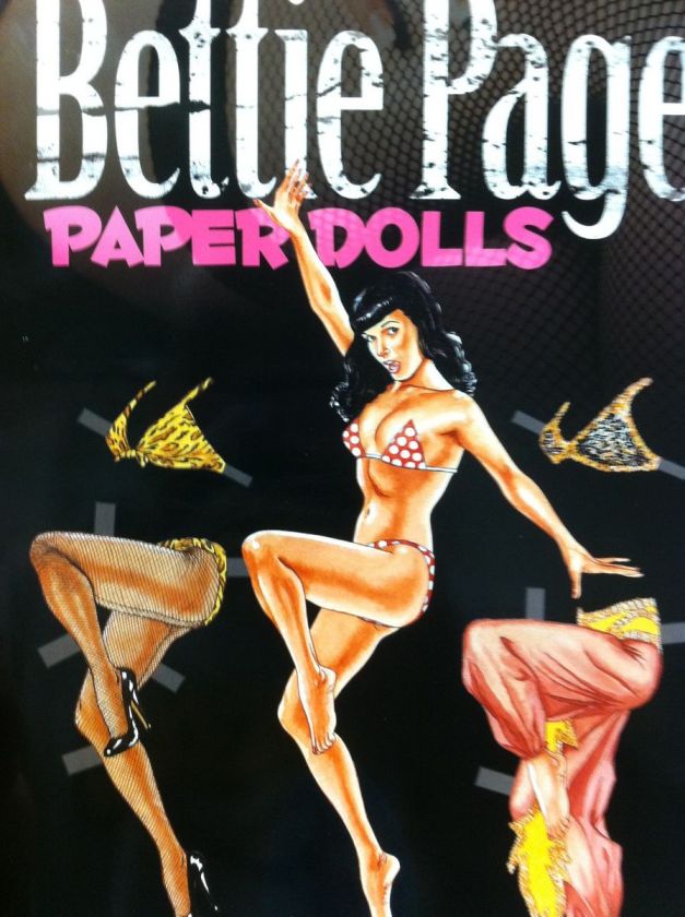 Paper Doll Dolls Book Bettie Page Centerfold NEW  