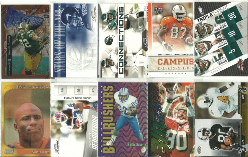 HUGE (849) Football Card Collection Lot  Jersey, Auto, RC #d HOF /10 