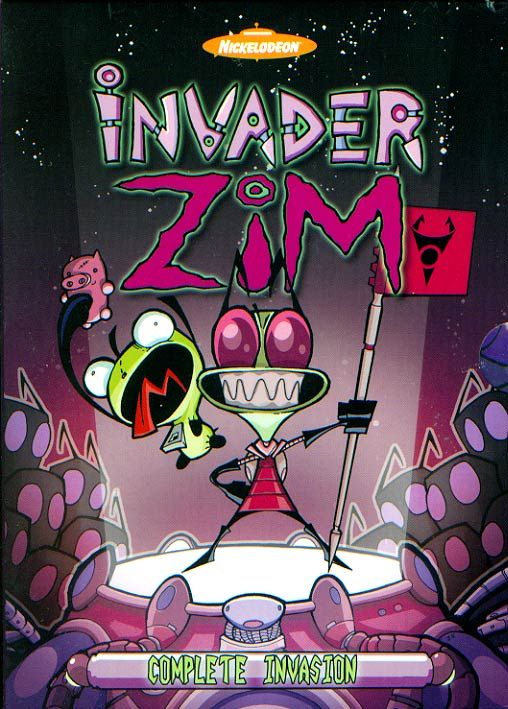 INVADER ZIM COMPLETE TV SERIES DVD BOX SET SEALED OOP  